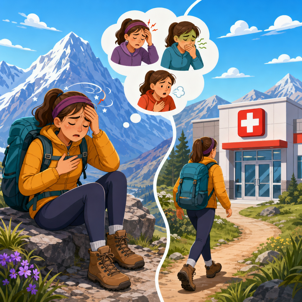 When to go to urgent care for altitude symptoms