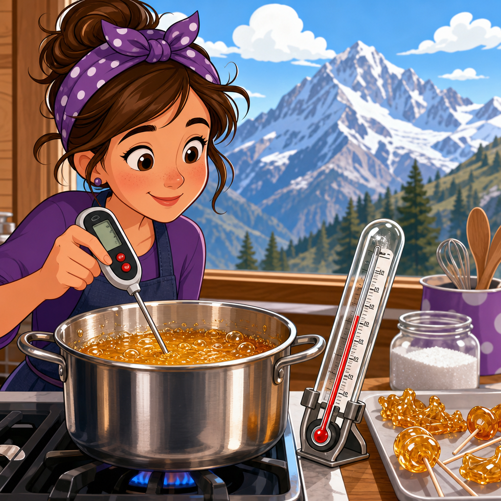 Best thermometer use for sugar work at high altitude