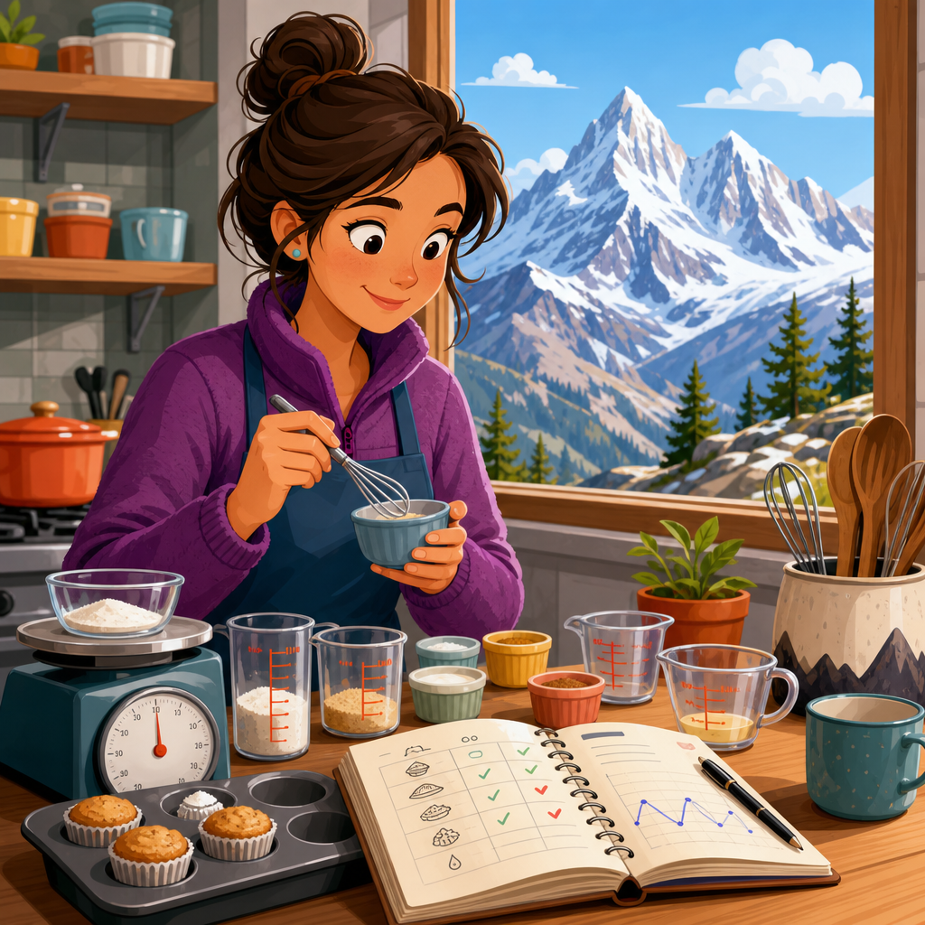 How to test a new recipe at altitude without wasting ingredients