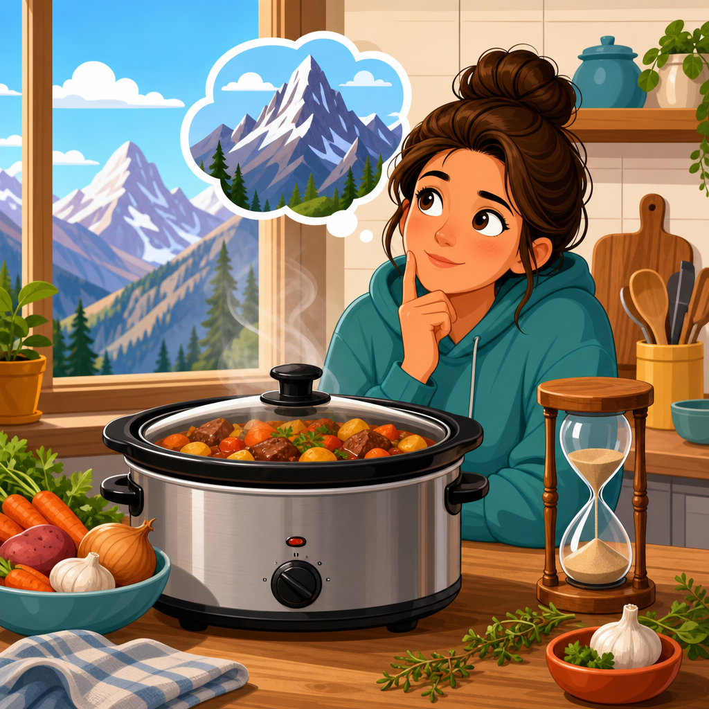 Slow cooker meals at altitude: do you need to adjust time?