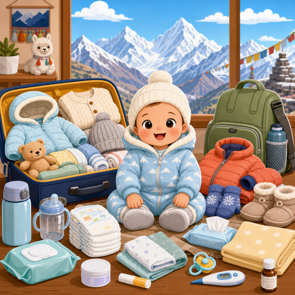 Best packing list for infants in high-altitude climates