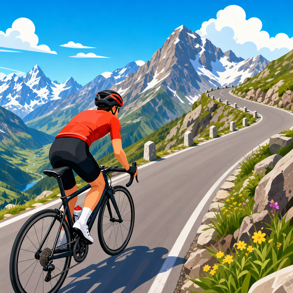 Cycling mountain passes: how to pace long climbs at altitude