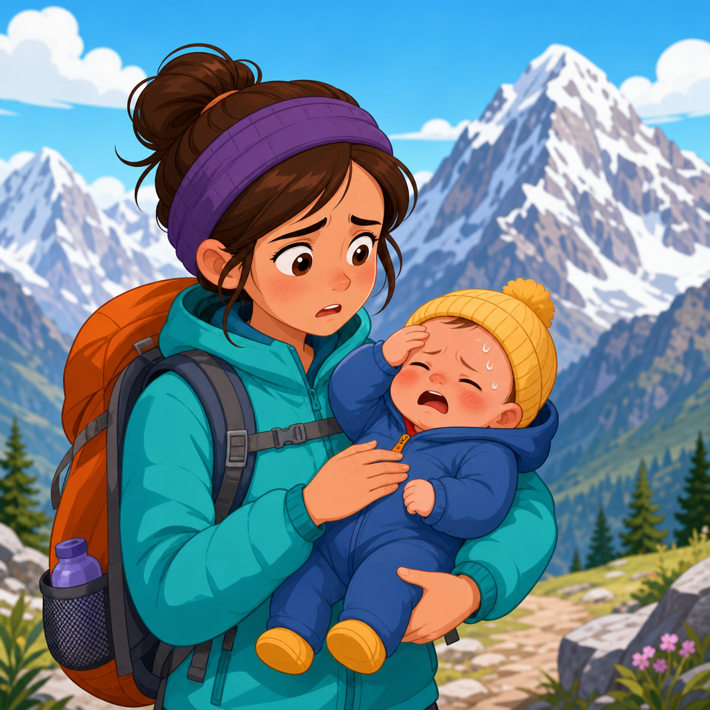 How to recognize when a baby is not adjusting well to altitude