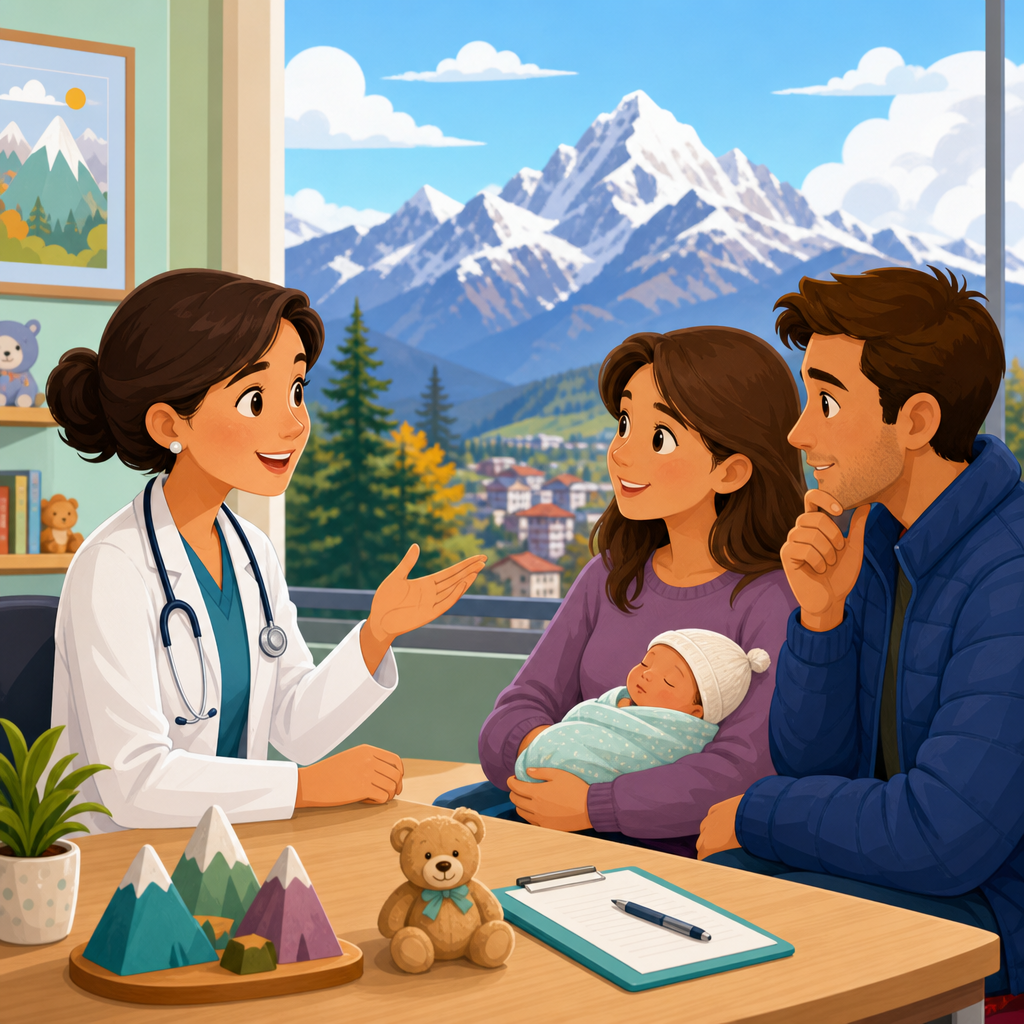 Newborns at altitude: what families should ask their pediatrician