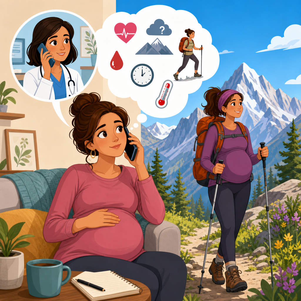 When to call your OB before a mountain trip
