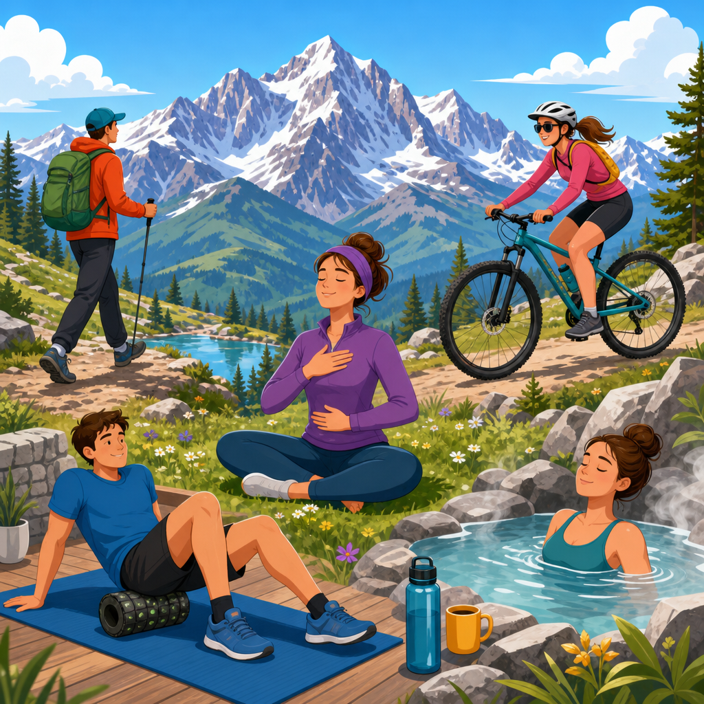 Best active recovery ideas when you live above 7,000 feet