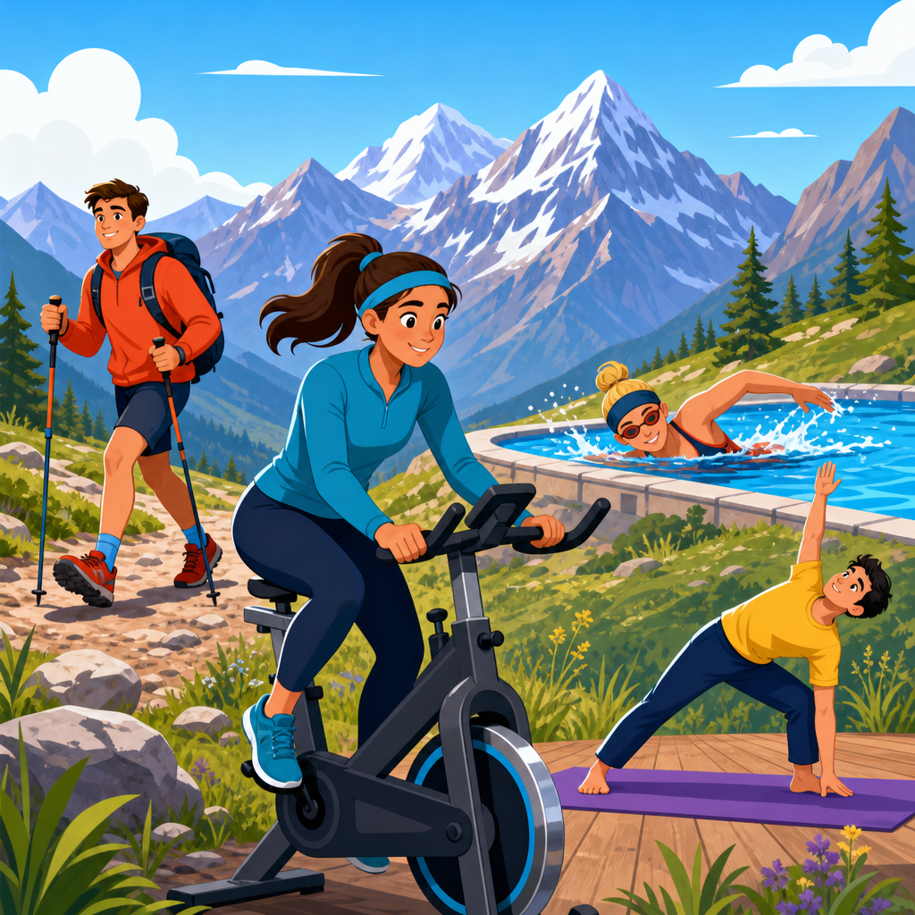 Best cross-training options during your first altitude week