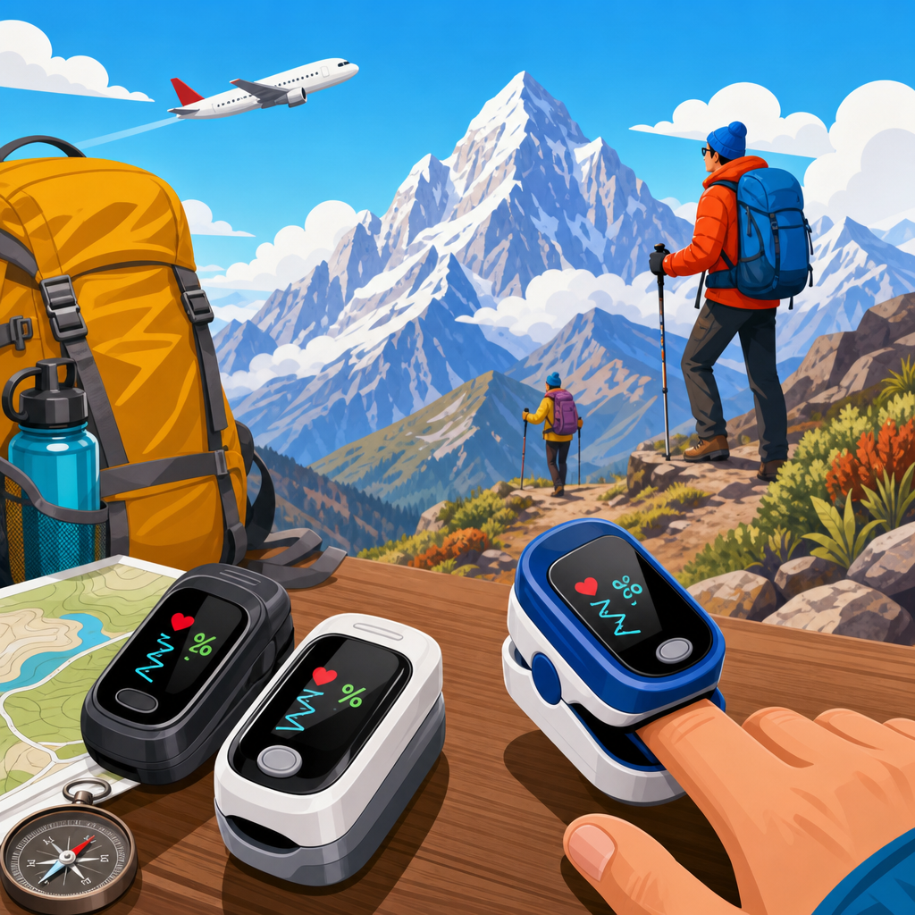 Best pulse oximeters for altitude travel