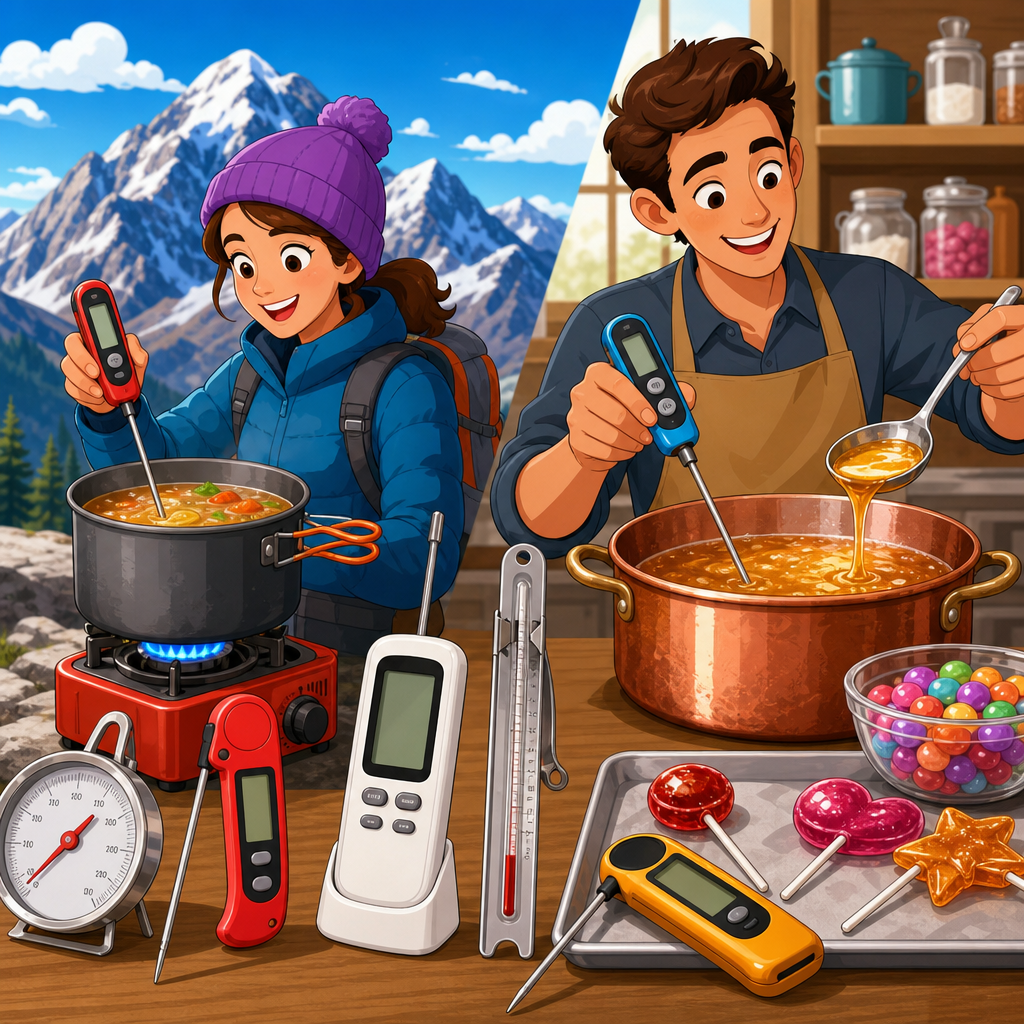 Best thermometers for high-altitude cooking and candy making