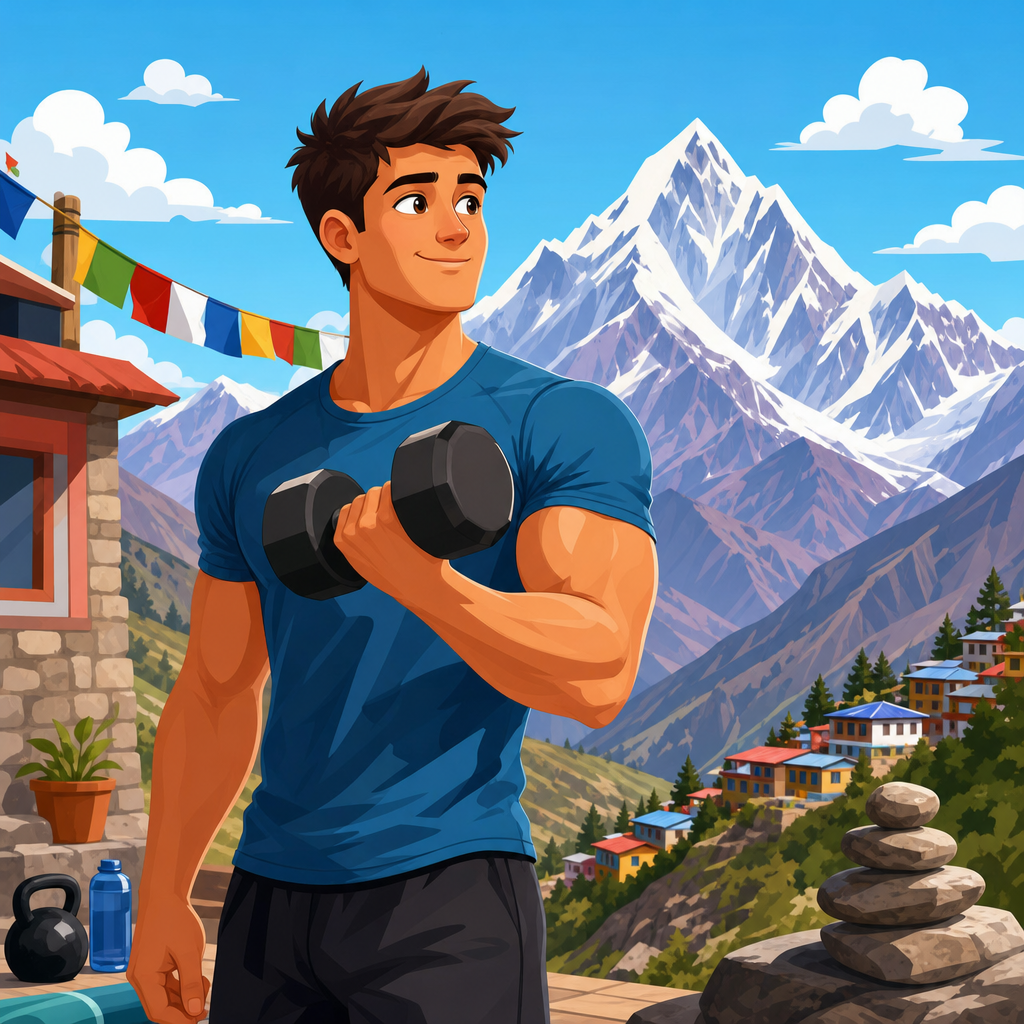 Can you build muscle normally while living at altitude?