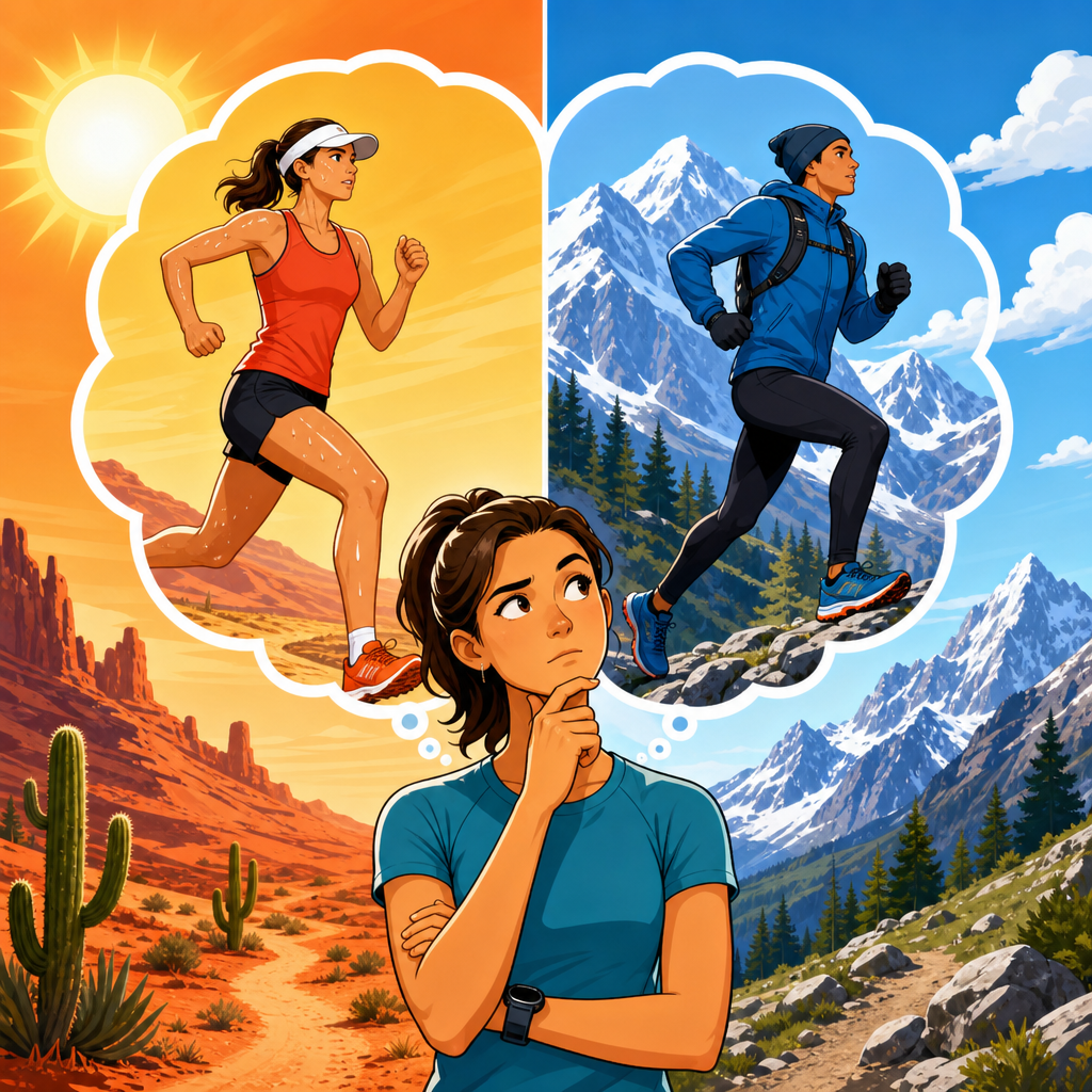 Heat training vs altitude training: which is more useful?