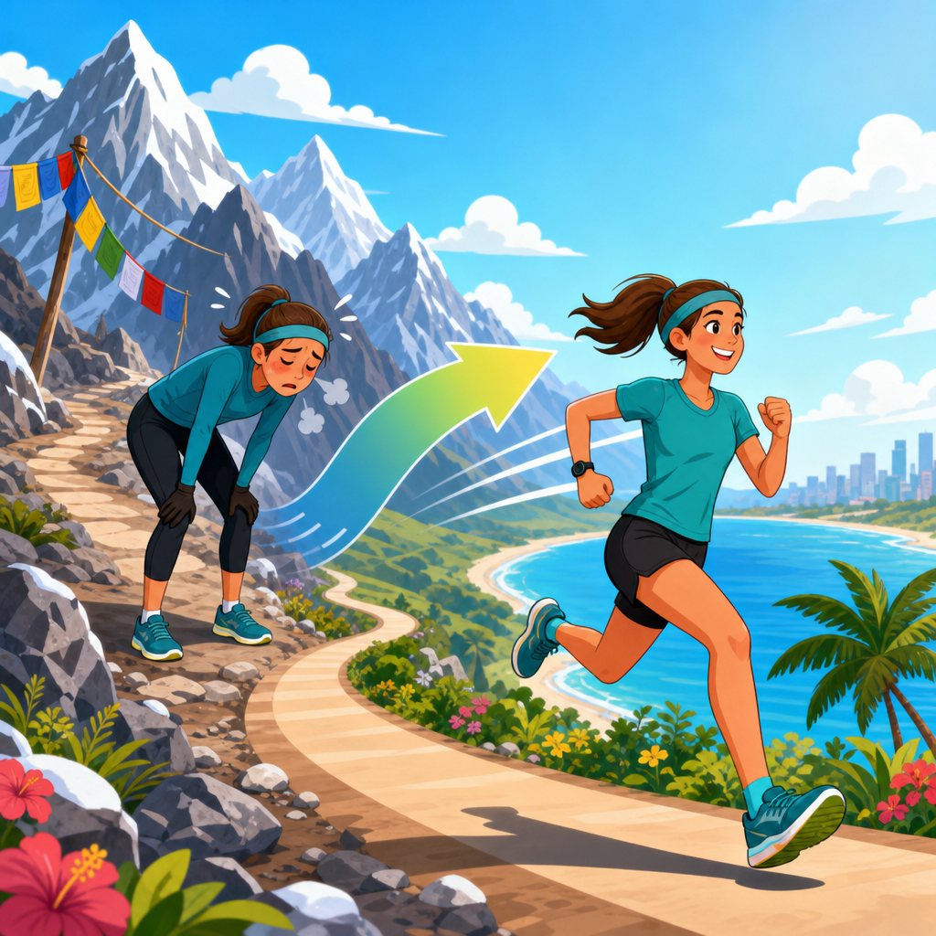 How to return to sea-level pace after a high-altitude block