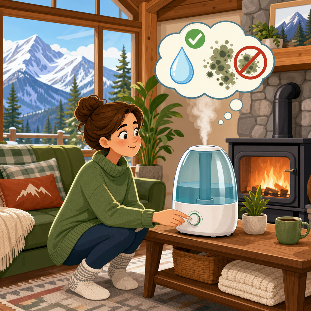 How to set indoor humidity in a mountain home without causing mold