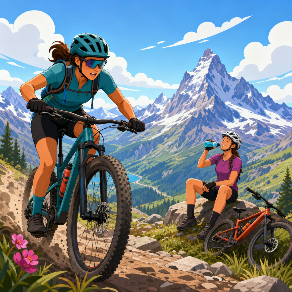 Mountain biking at altitude: how to manage surges and recovery