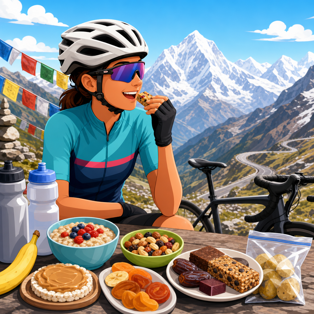 What to eat on a high-altitude ride over three hours