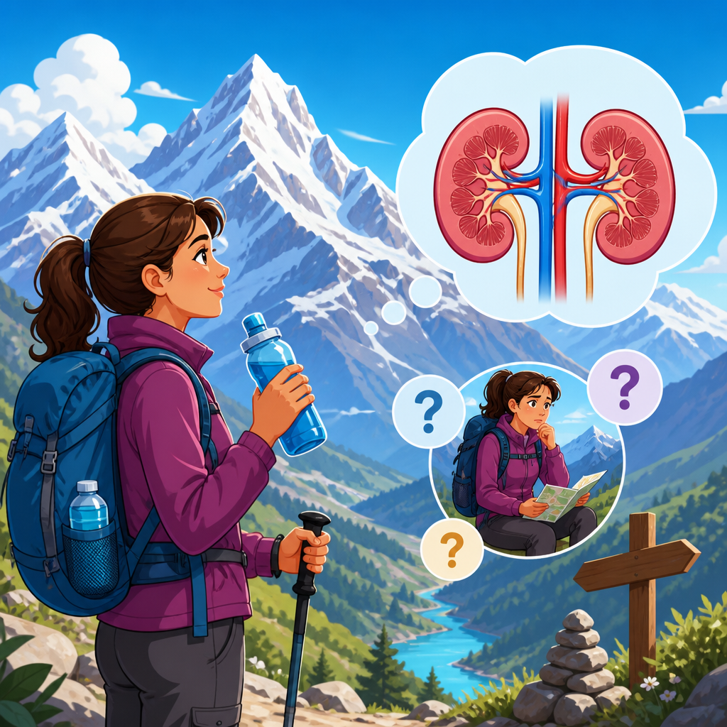 Chronic kidney disease and altitude travel: hydration and risk questions