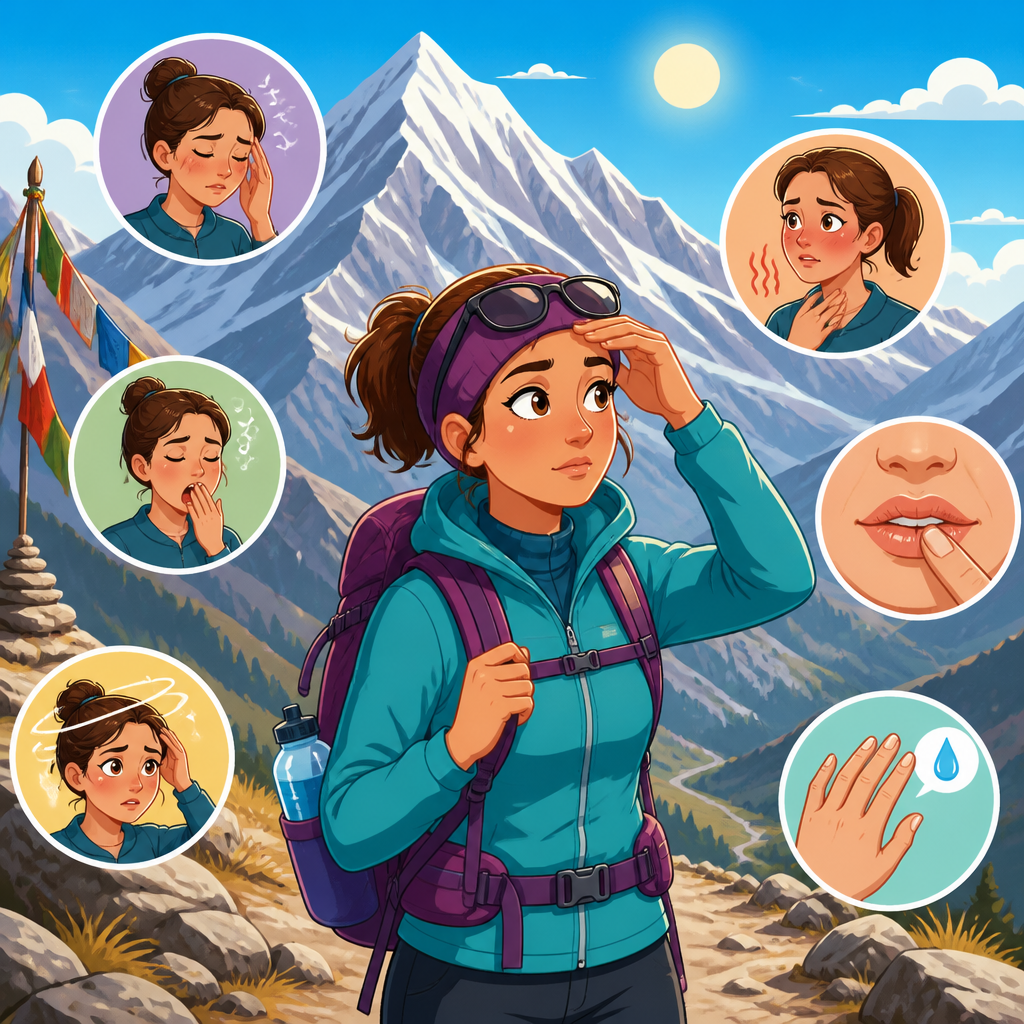 High altitude dehydration: subtle signs beyond thirst