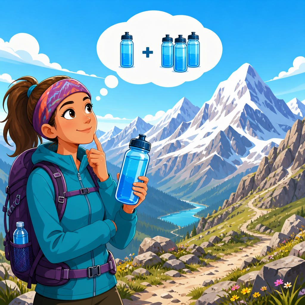 How much extra water do you really need at altitude?