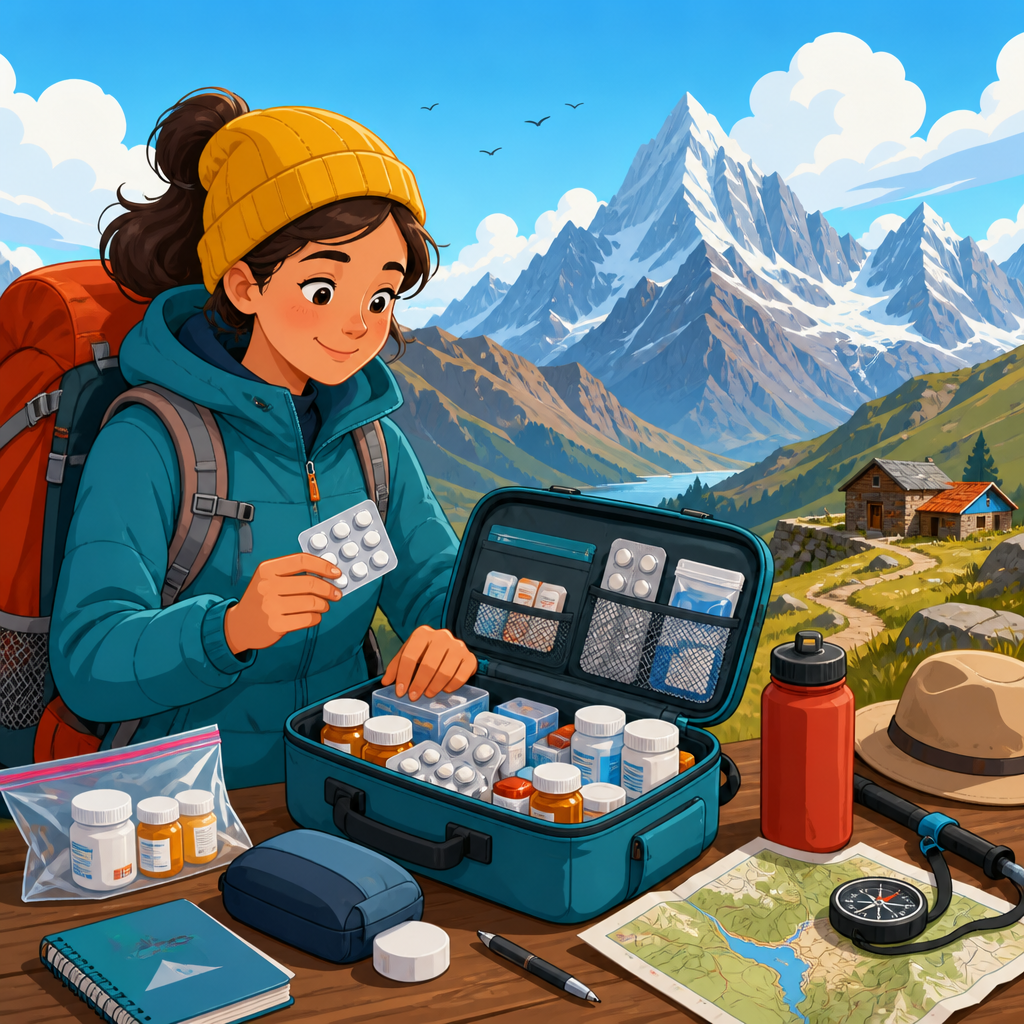 How to build a medication backup plan for remote altitude travel