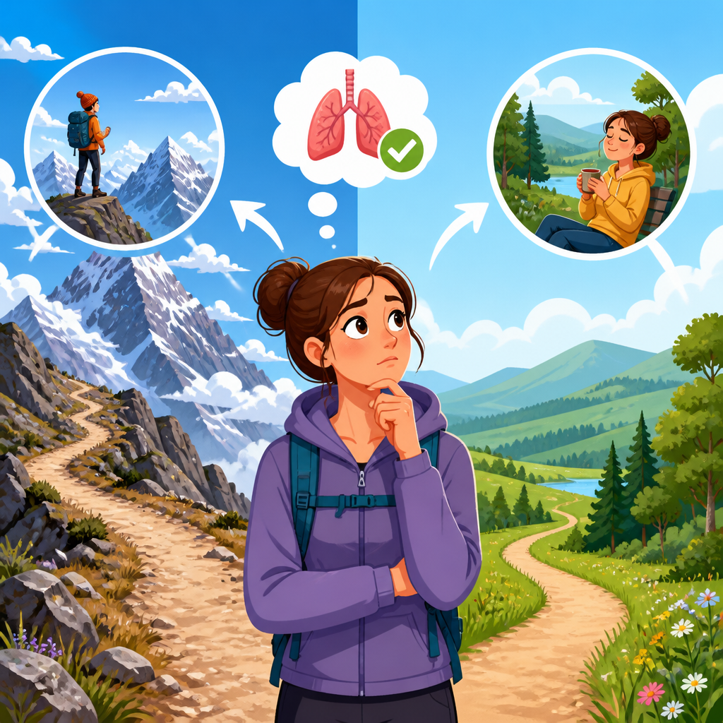 Should you avoid altitude if you recently recovered from a respiratory infection?