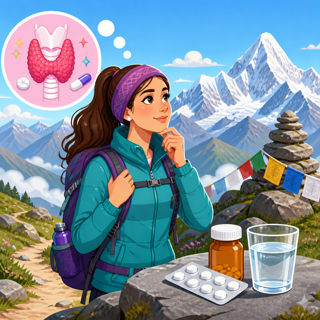 Thyroid medication and altitude: do you need to change anything?