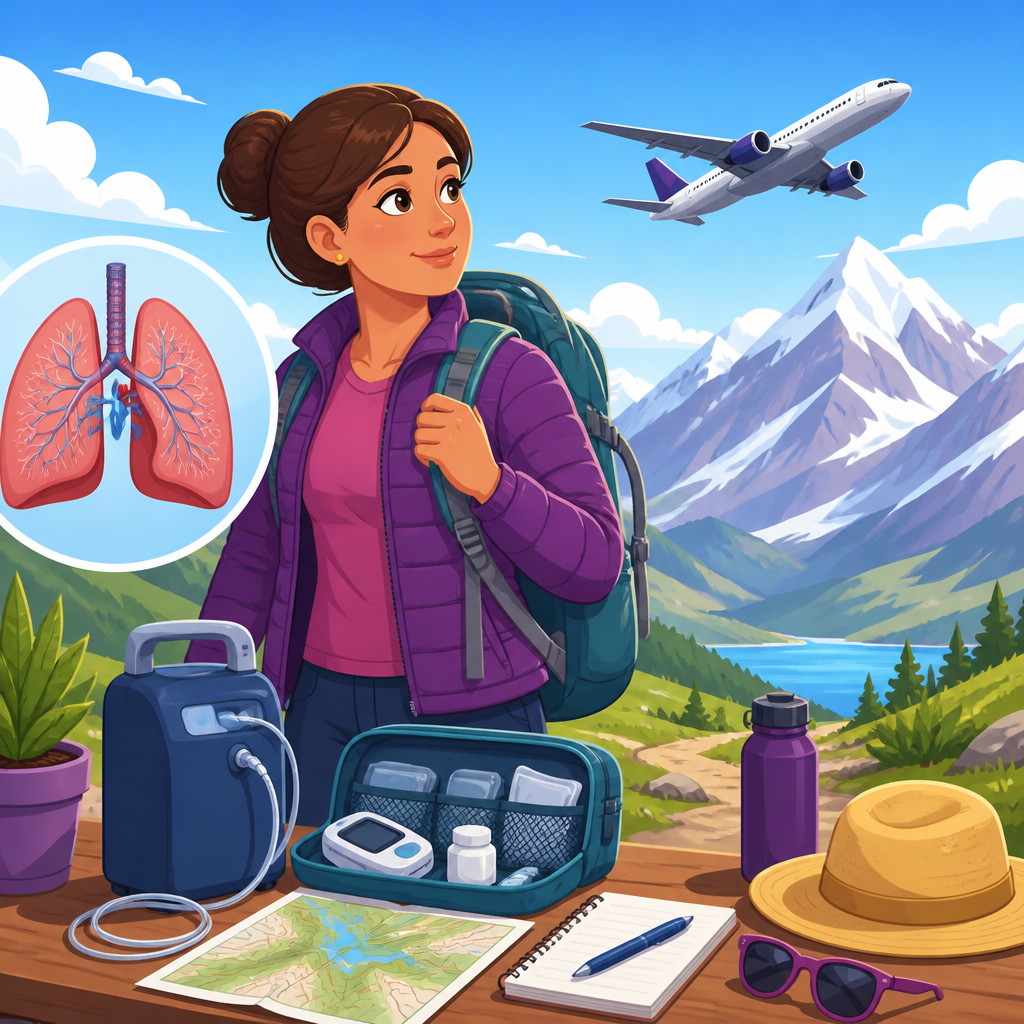 What people with pulmonary hypertension should know before altitude travel