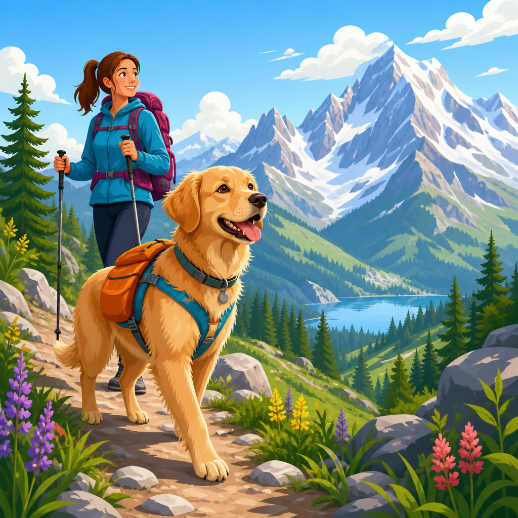 How to acclimate your dog for a mountain vacation
