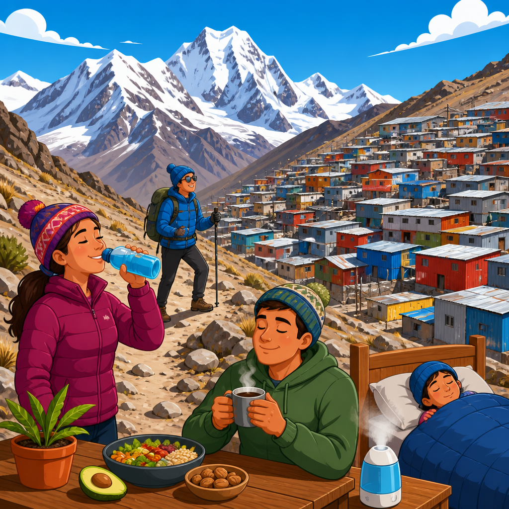 How to acclimatize before visiting La Rinconada