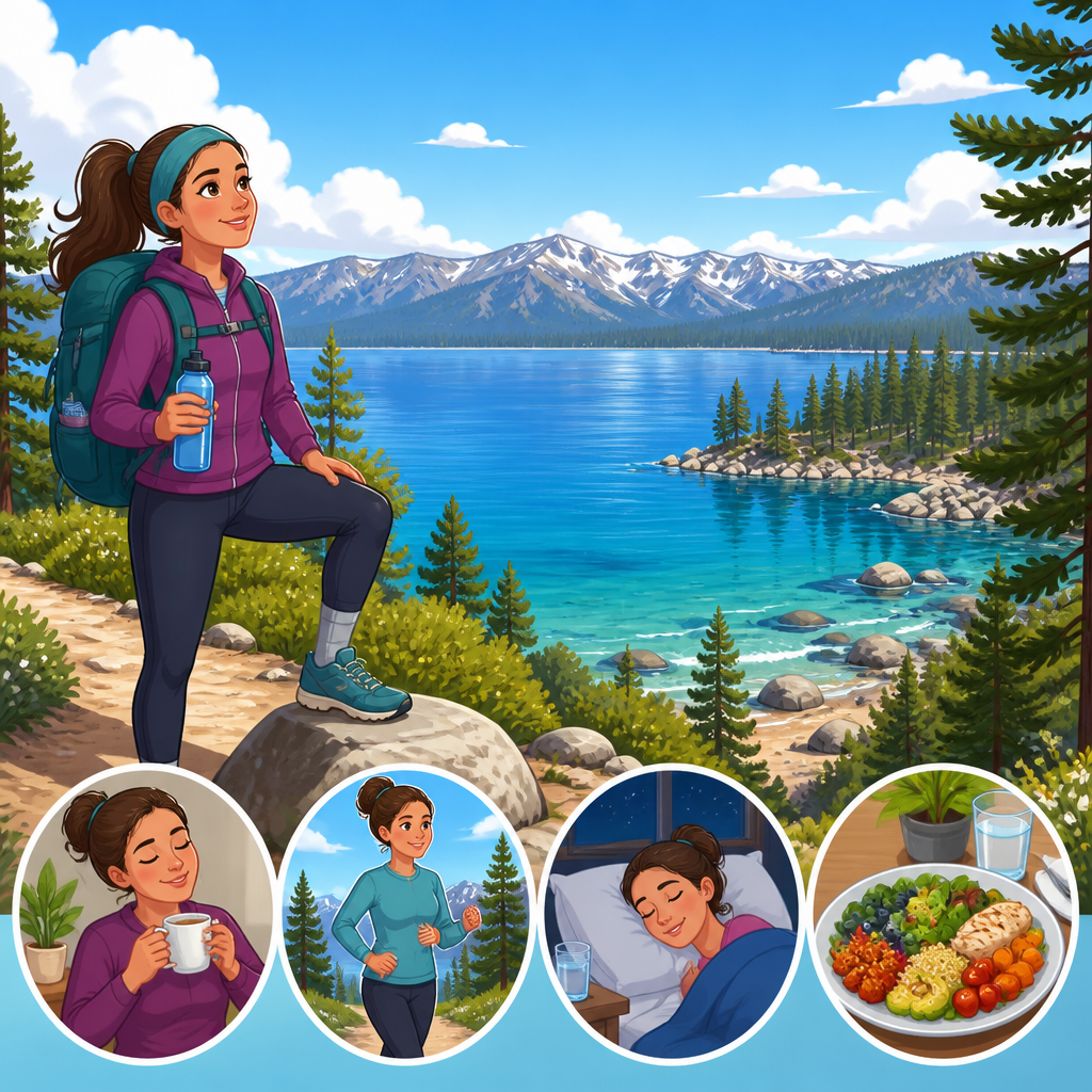How to acclimatize before visiting Lake Tahoe