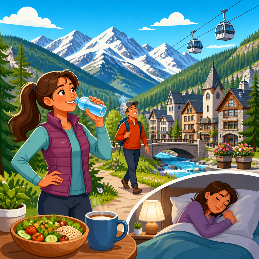 How to acclimatize before visiting Vail