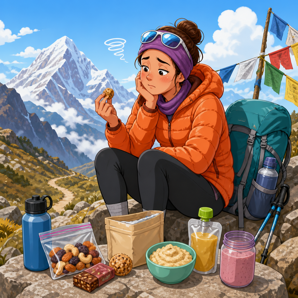 How to fuel a long hike when altitude kills your appetite