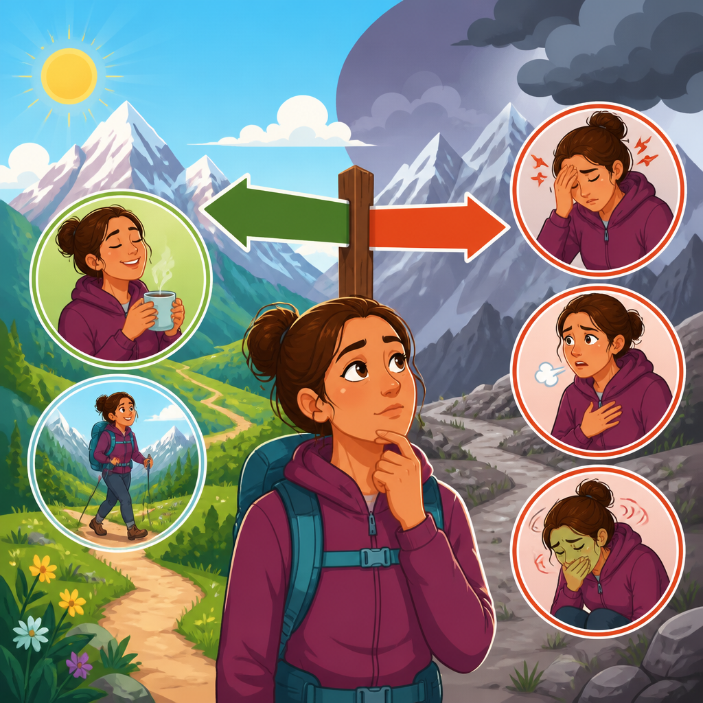 How to know whether fatigue after altitude is normal or worth checking