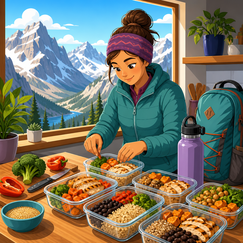 How to meal prep for your first week living at altitude