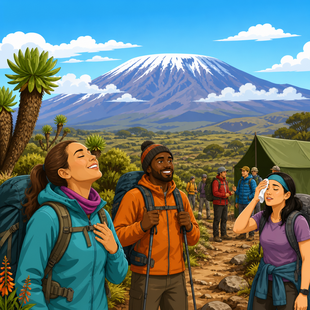 What to expect physically when you arrive in Kilimanjaro