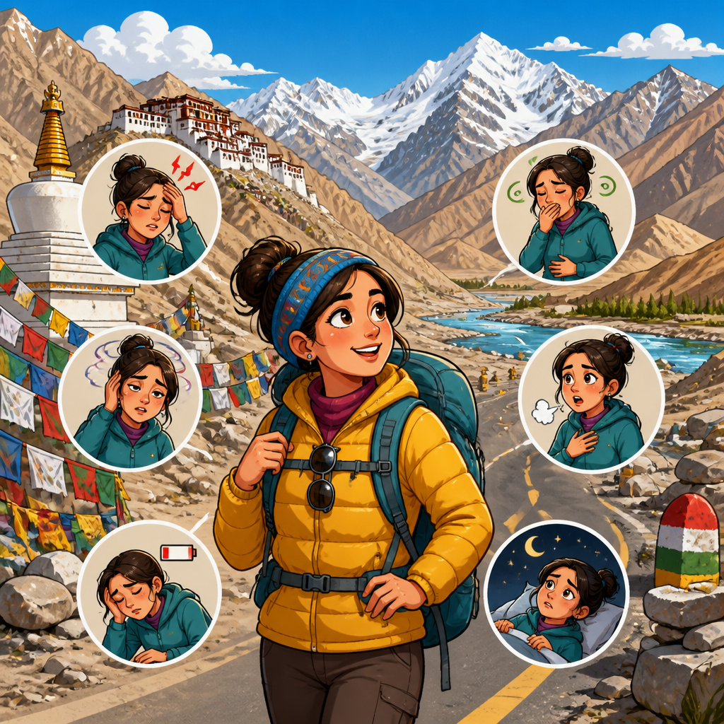 What to expect physically when you arrive in Leh-Ladakh