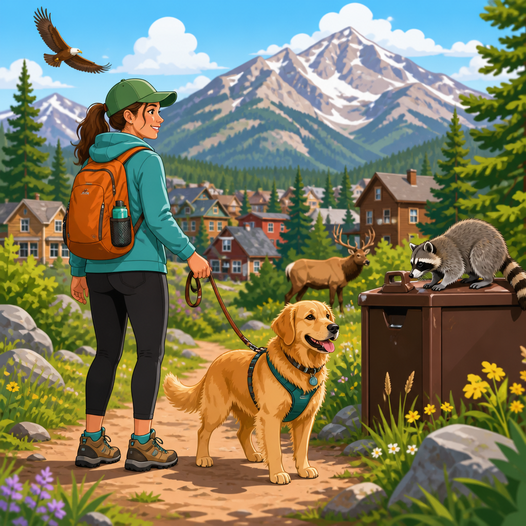 Best wildlife safety habits for dog owners in mountain towns